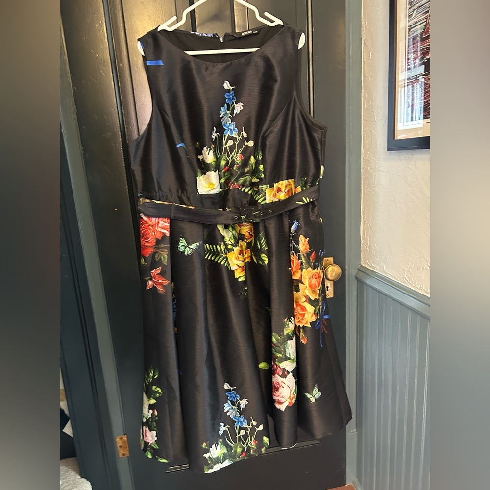 eShakti never worn floral fit & flare